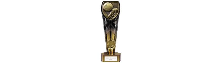 FUSION COBRA BOOT AND BALL RESIN TROPHY - 4 SIZES 15CM - 22.5CM FUSION COBRA BOOT AND BALL RESIN TROPHY - 4 SIZES 15CM - 22.5CM